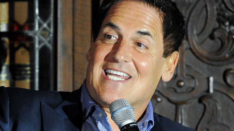 mark cuban of shark tank talking