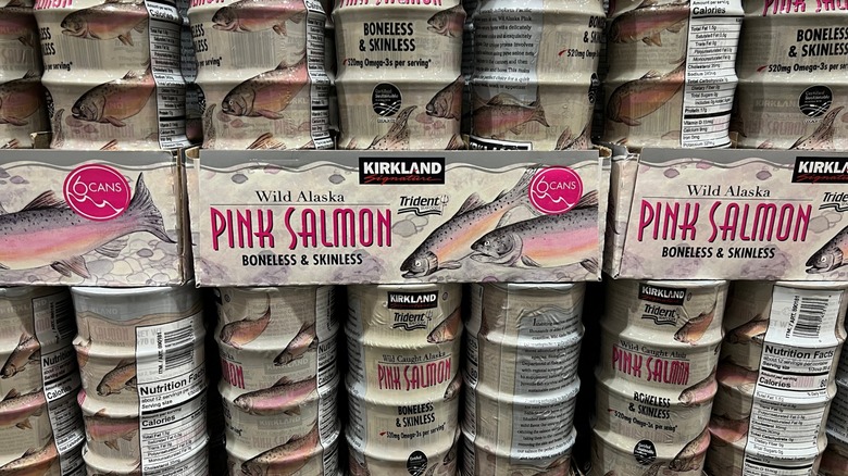 Kirkland canned pink salmon