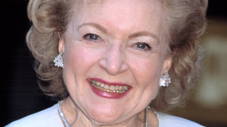 Betty White smiling