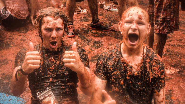 La Tomatina festival