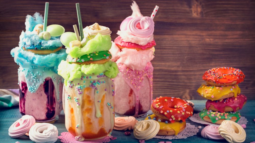 freakshakes are an outgoing food trend