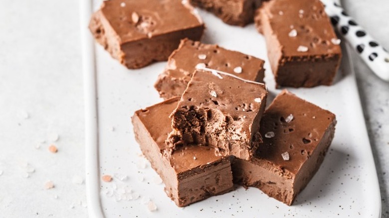fudge white background