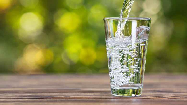 Glass of water