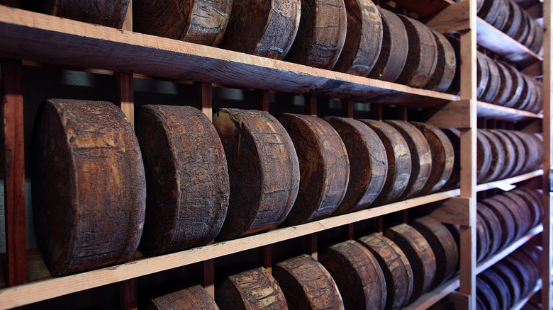 Aged cheese