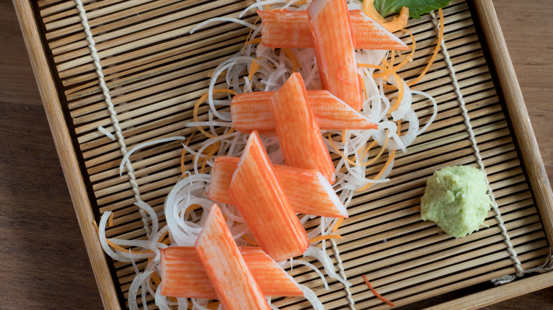 Imitation crab meat