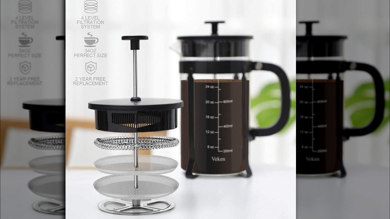 Veken french press hotsell
