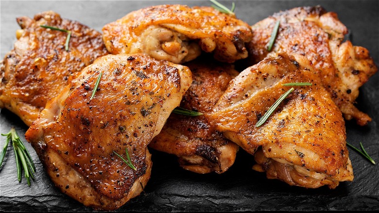 chicken thighs with herbs