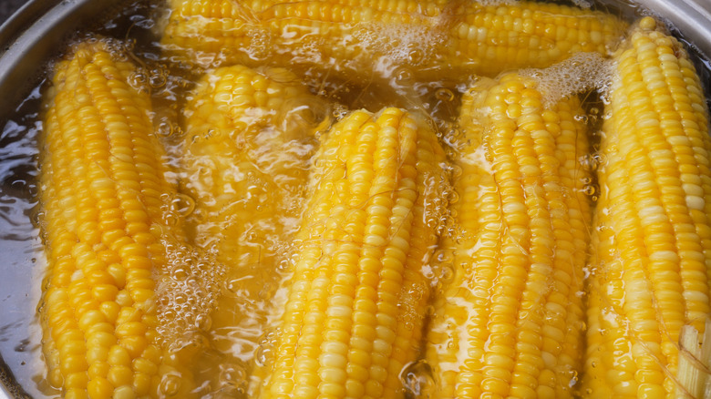 Boiling Corn
