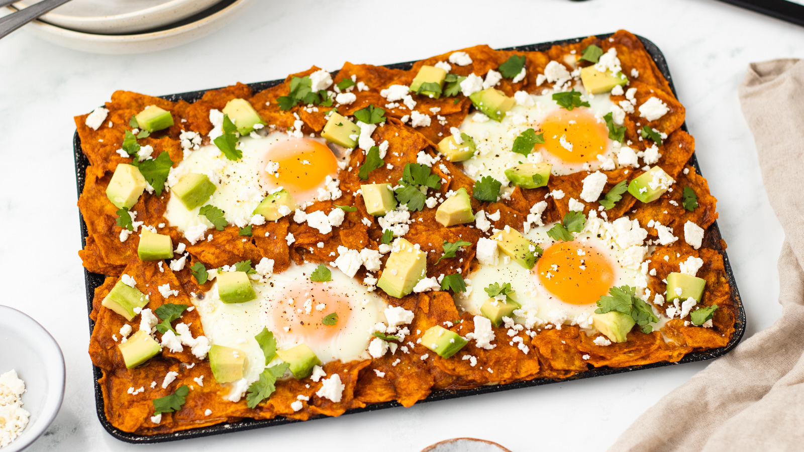 For The Easiest Breakfast Chilaquiles, Use A Sheet Pan