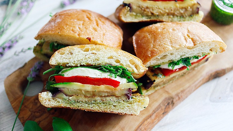 Veggie sandwiches
