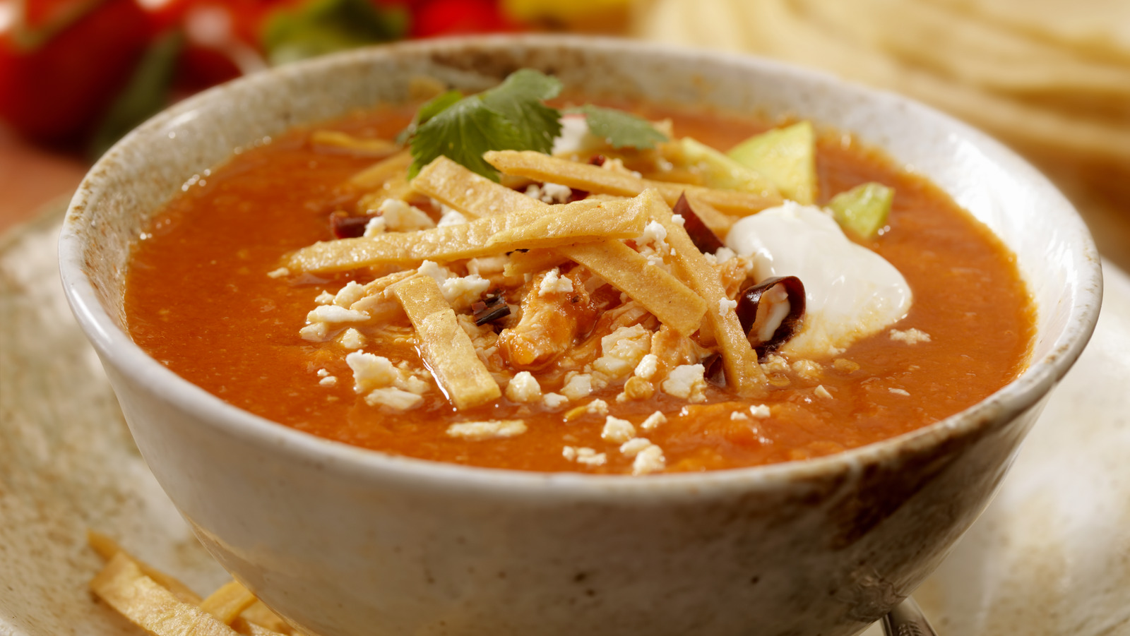 For Thicker Chili‚ Add Shredded Tortillas