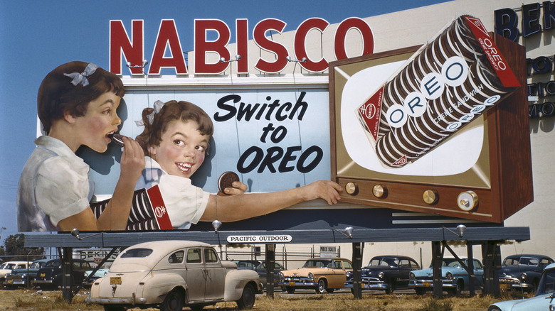 Vintage Nabisco Oreo billboard