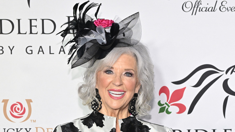 Paula Deen smiling at an event