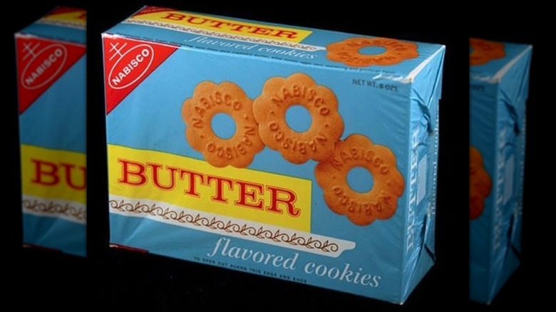 box of Nabisco Butter Cookies