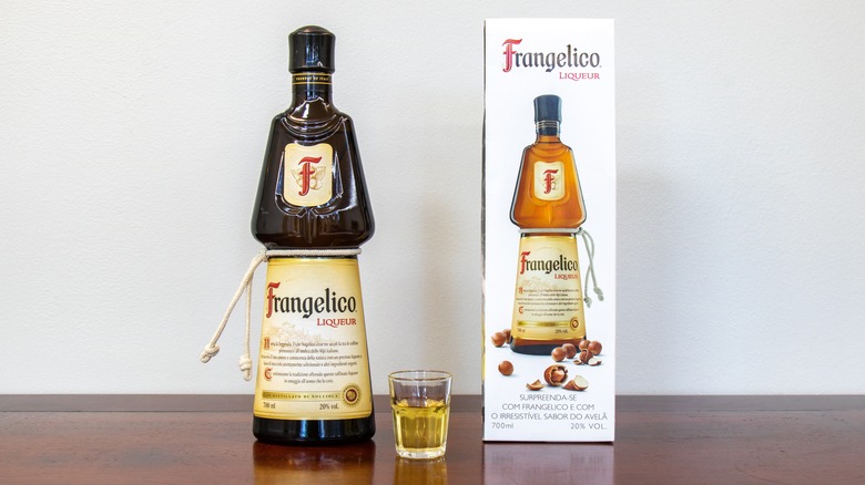 Frangelico bottle and box