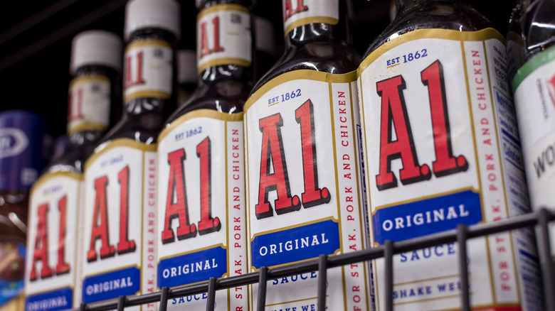 Row of A1 on a shelf