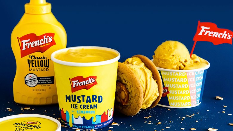 French's Mustard Ice Cream