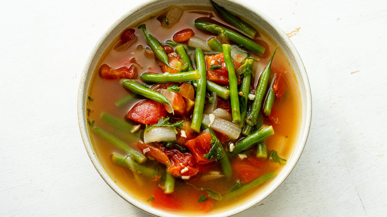 Fresh Green Bean Soup Recipe