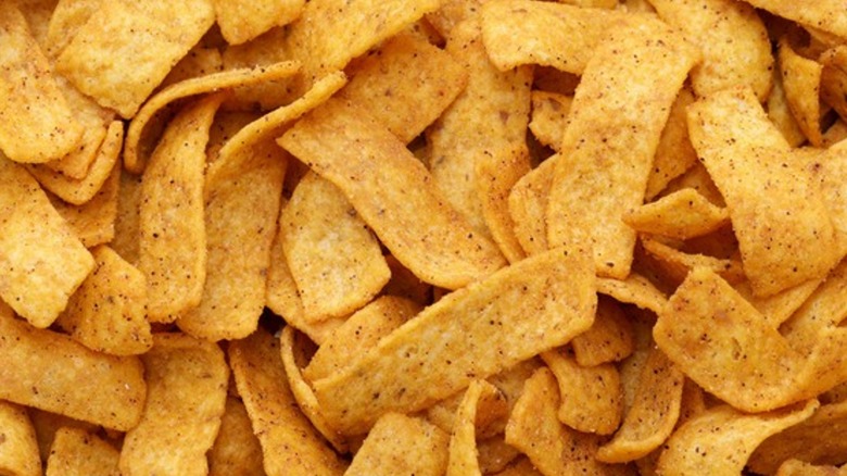 pile of frito corn chips