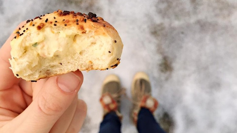 Bantam Bagels Stuffed Everything Bagels