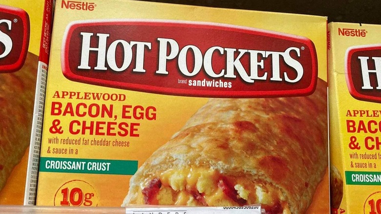 Hot Pockets Applewood Bacon, Egg, and Cheese Pocket Sandwiches