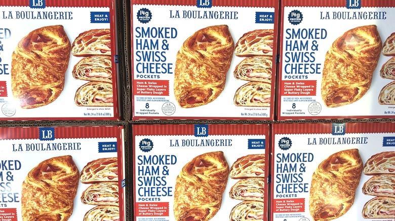 La Boulangerie ham and cheese pockets