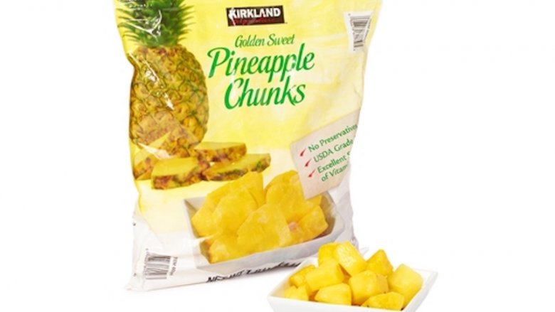 Costco's Kirkland Golden Sweet Frozen Pineapple Chunks