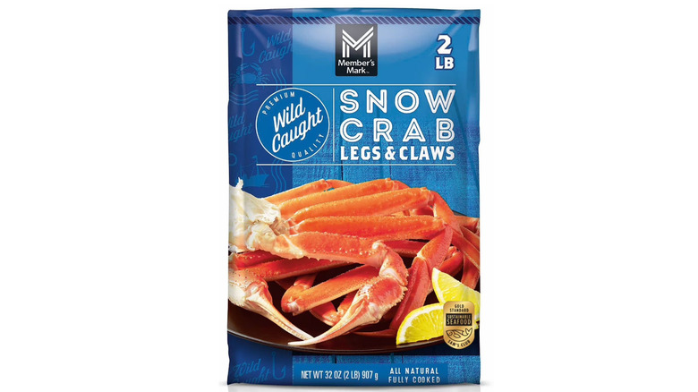 snow crab package exterior
