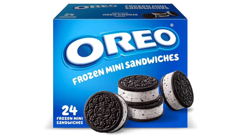 Oreo frozen mini sandwiches box