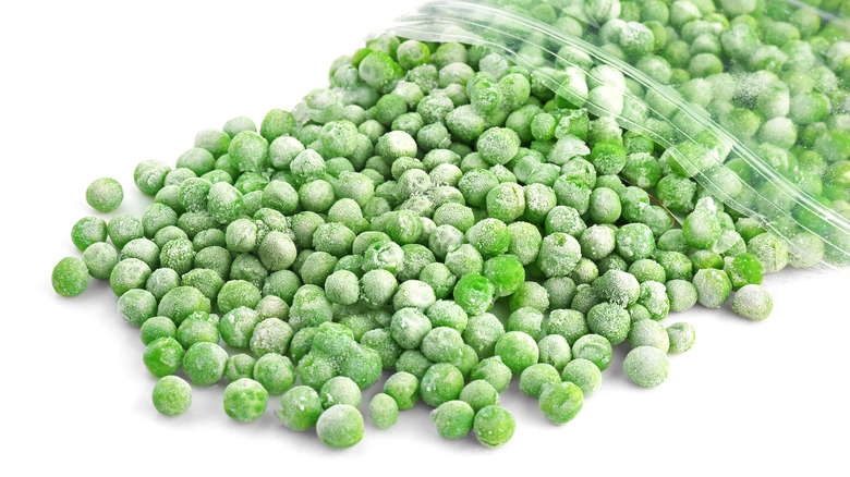 frozen peas