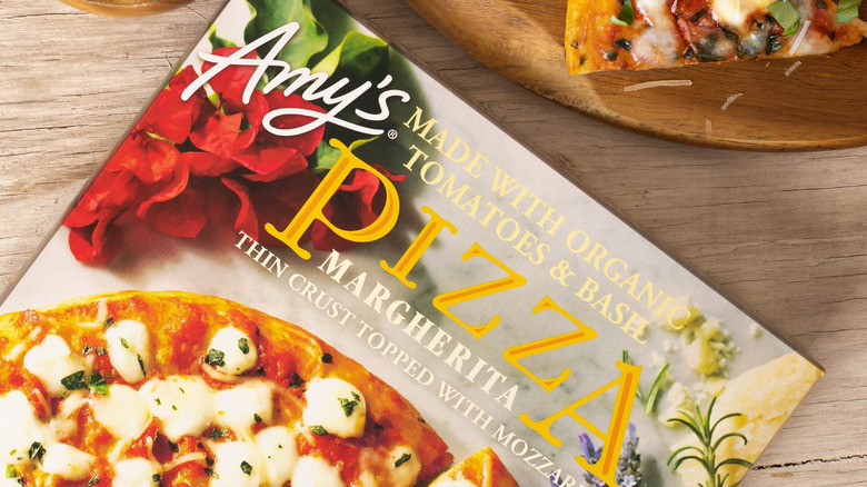 Amy's margherita pizza