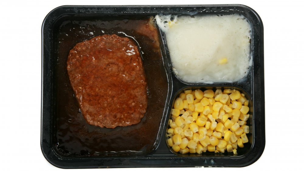 Frozen Salisbury steak meal