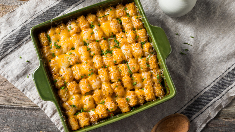 cheesy tater tot casserole