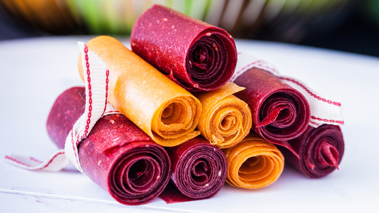 homemade fruit roll-ups