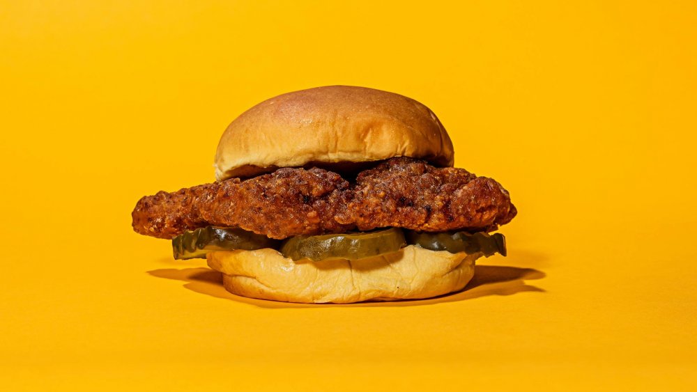 Spicy chicken sandwich