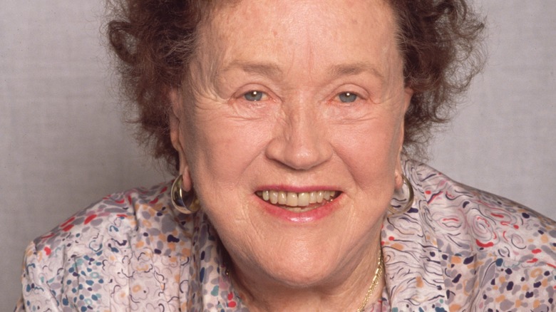 Julia Child portrait 