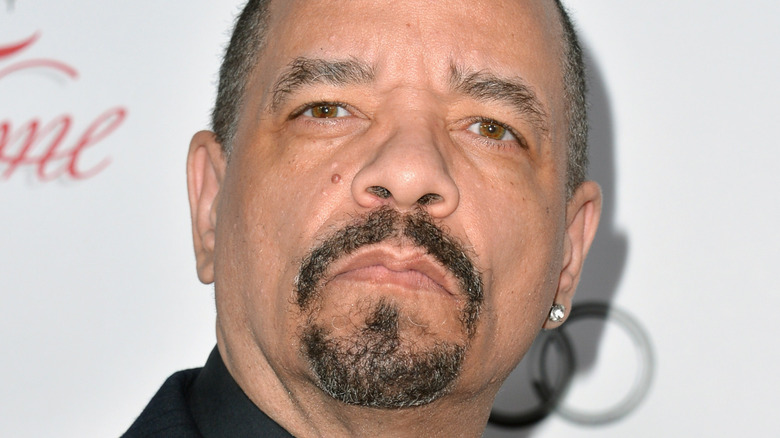 Ice-T posing