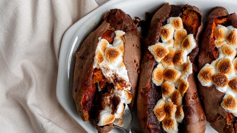 Fully Loaded Baked Sweet Potato Recipe