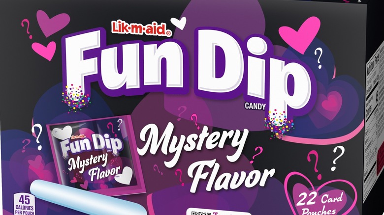 Fun Dip candy close-up