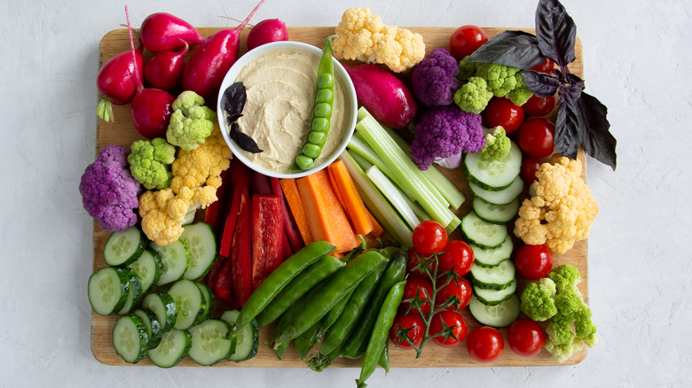 salad-based charcuterie board
