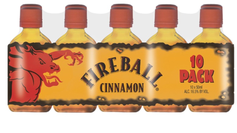 10 pack of Fireball Cinnamon 