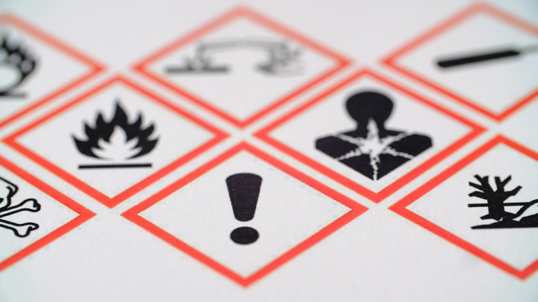 hazardous signs