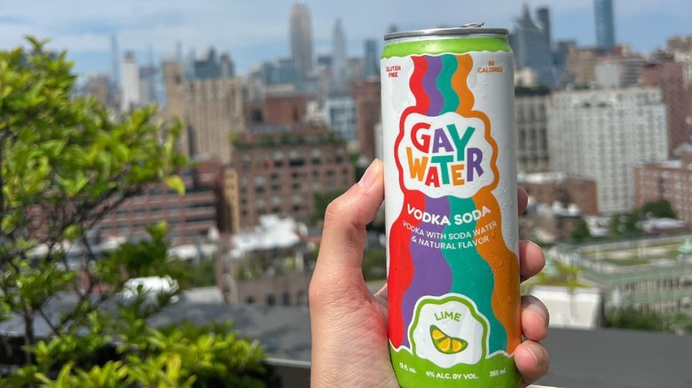 Gay Water canned cocktail