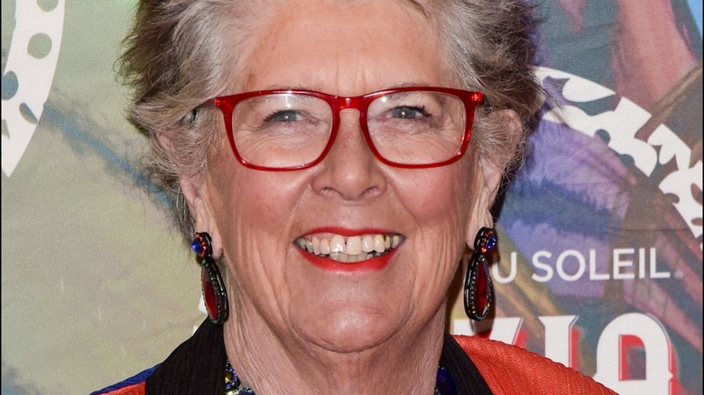 Prue Leith wearing glasses