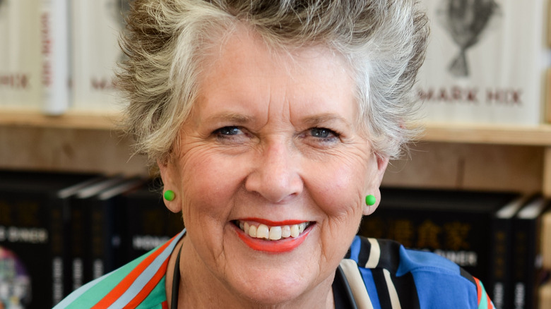 Dame Prue Leith smiling