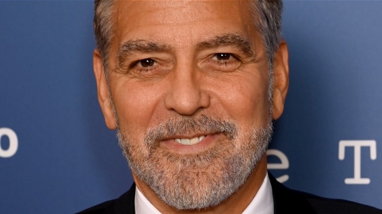 George Clooney smiling