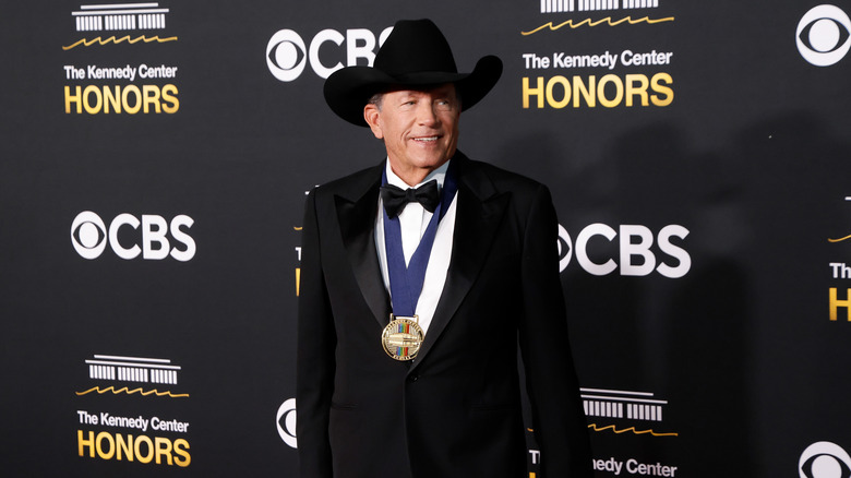 George Strait attends the 2025 Kennedy Center Honors at The Kennedy Center.