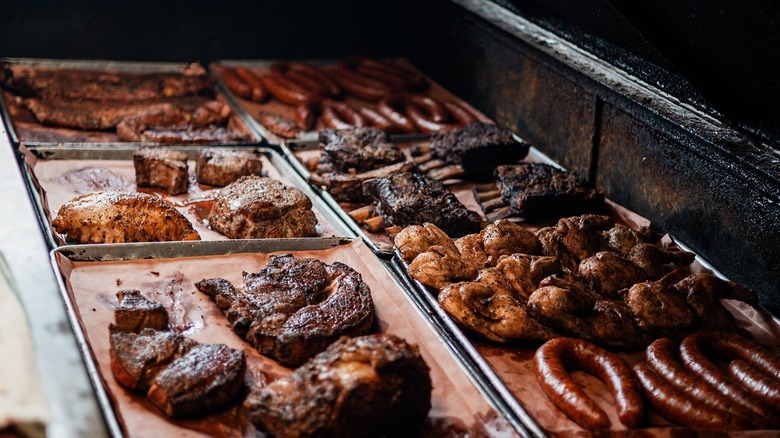 Barbecue from Cooper's Old Time Pit Bar-B-Que
