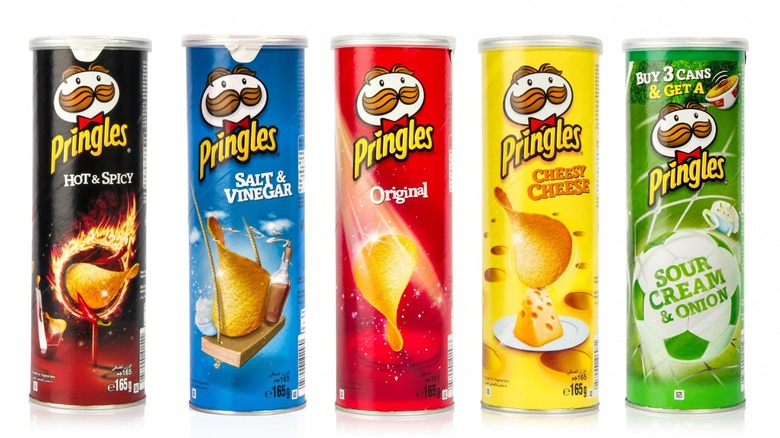 Pringles chips flavors