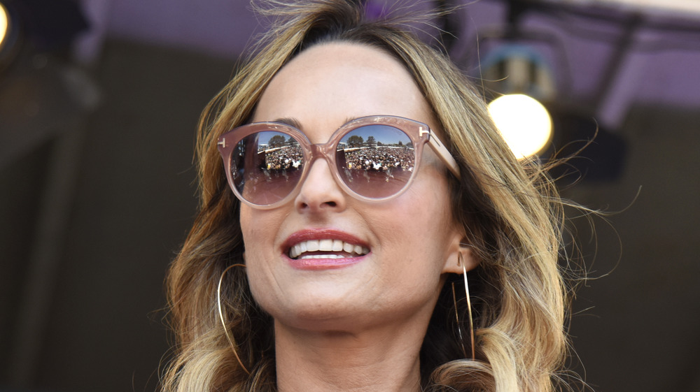 Giada De Laurentiis wearing sunglasses at an event
